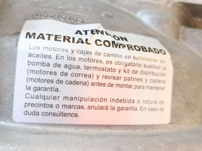 Recambio de caja cambios para fiat bravo ii (198_) 1.6 d multijet (198axh1b) referencia OEM IAM 55220248 - Blanco 6