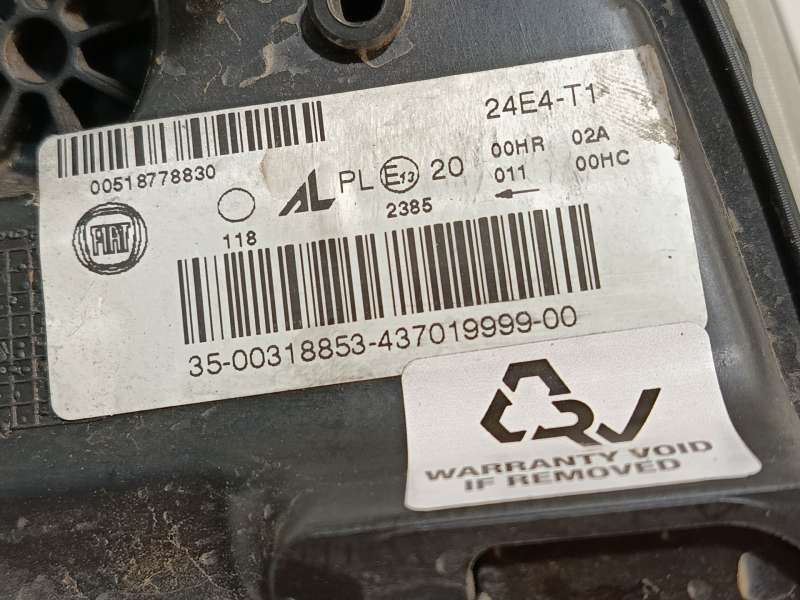 Recambio de faro derecho para fiat bravo ii (198_) 1.6 d multijet (198axh1b) referencia OEM IAM 51877883 - Blanco 5