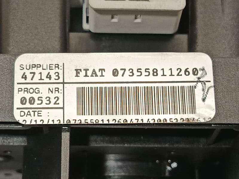 Recambio de mando intermitentes para fiat bravo ii (198_) 1.6 d multijet (198axh1b) referencia OEM IAM 735581126 - Blanco 8