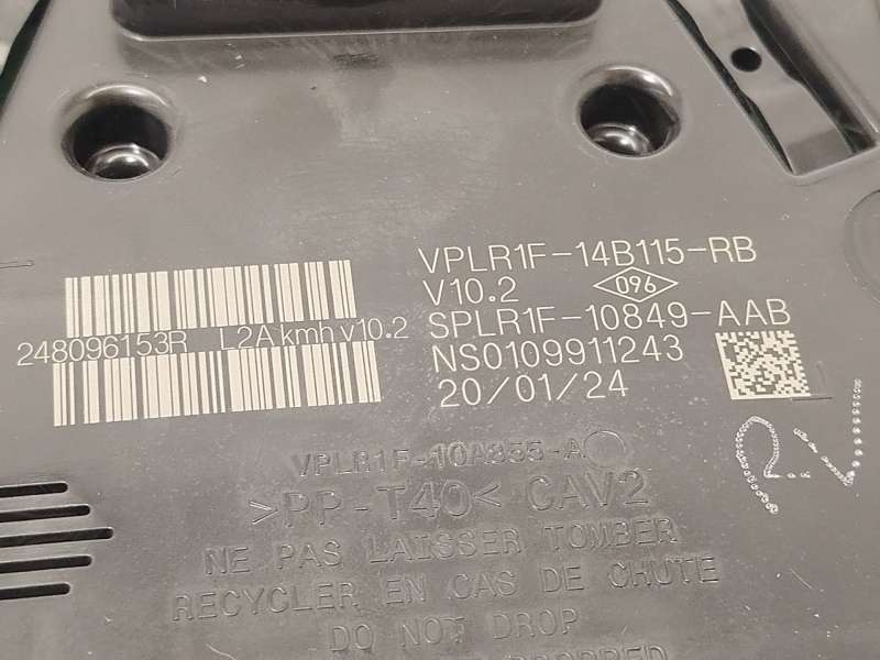 Recambio de cuadro instrumentos para dacia sandero iii 1.0 tce 90 referencia OEM IAM 248096153R - Blanco 7