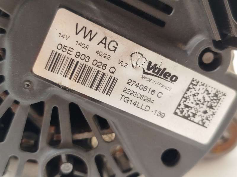 Recambio de alternador para skoda kamiq (nw4) 1.0 tsi referencia OEM IAM 05E903026Q 2740516C TG14LLD - Gris 4
