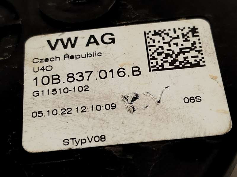 Recambio de cerradura puerta delantera derecha para skoda kamiq (nw4) 1.0 tsi referencia OEM IAM 10B837016B - Gris 3