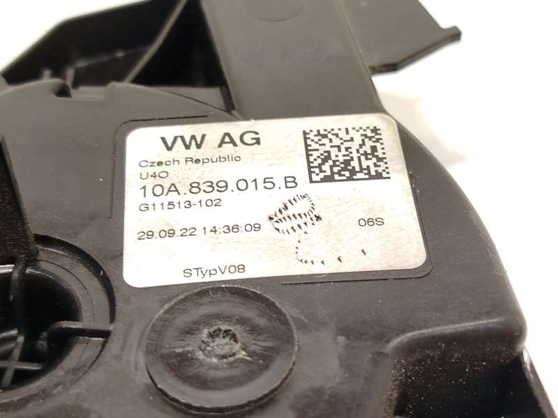 Recambio de cerradura puerta trasera izquierda para skoda kamiq (nw4) 1.0 tsi referencia OEM IAM 10A839015B - Gris 3