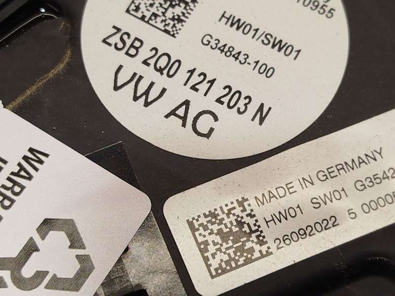 Recambio de electroventilador para skoda kamiq (nw4) 1.0 tsi referencia OEM IAM 2Q0121203N 2Q0121207J - Gris 5