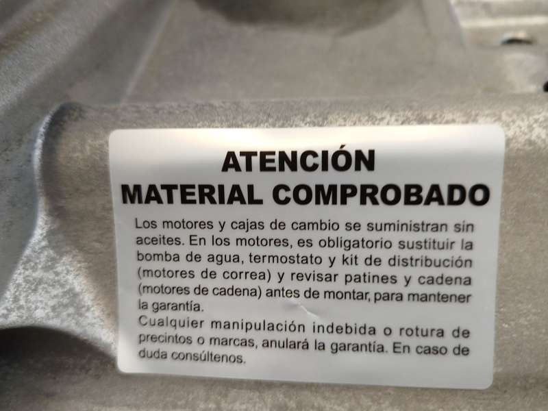 Recambio de motor completo para skoda kamiq (nw4) 1.0 tsi referencia OEM IAM DLA DLAA - Gris 10