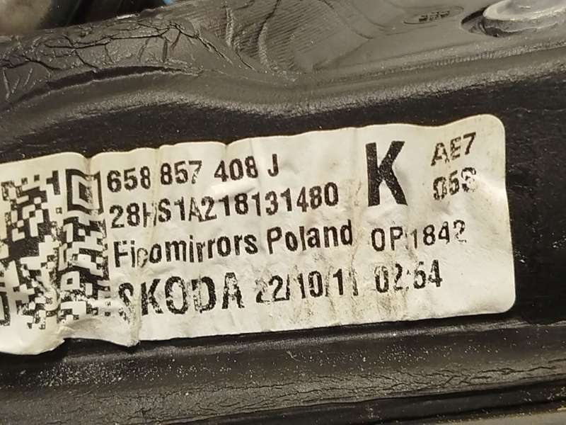 Recambio de retrovisor derecho para skoda kamiq (nw4) 1.0 tsi referencia OEM IAM 658857408J 658857508J - Gris 5