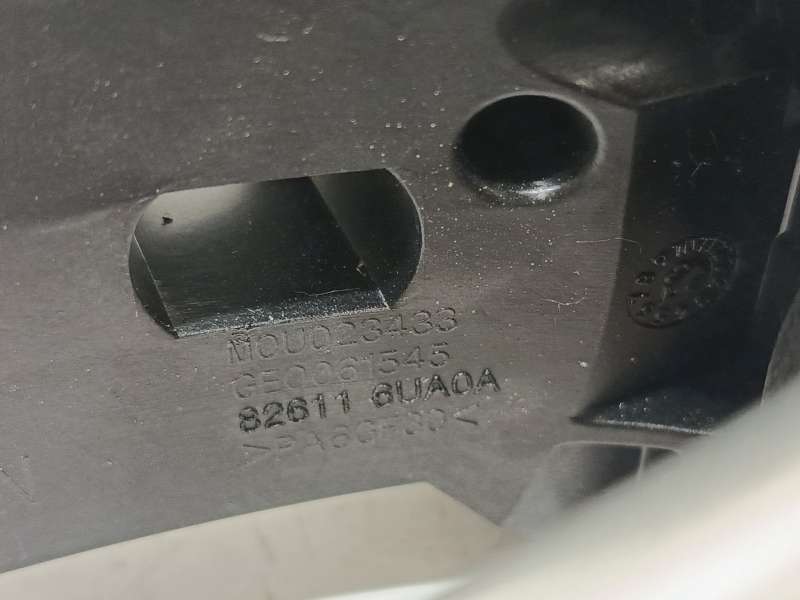 Recambio de maneta exterior trasera izquierda para nissan qashqai iii (j12) 1.3 dig-t referencia OEM IAM 826116UA0A - Gris 4