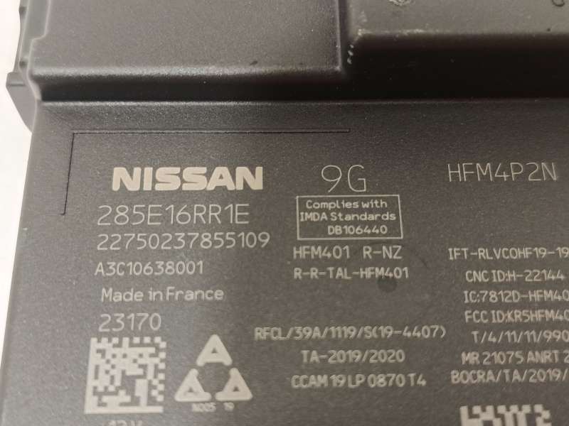 Recambio de modulo electronico para nissan qashqai iii (j12) 1.3 dig-t referencia OEM IAM 285E16RR1E  A3C10638001 - Gris 5