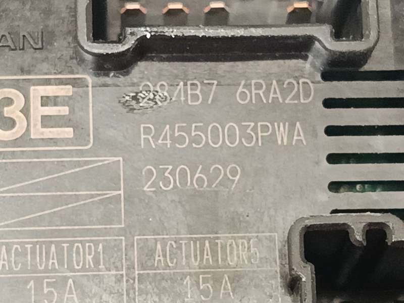 Recambio de caja reles / fusibles para nissan qashqai iii (j12) 1.3 dig-t referencia OEM IAM 284B76RA2D  R455003PWA - Gris 5