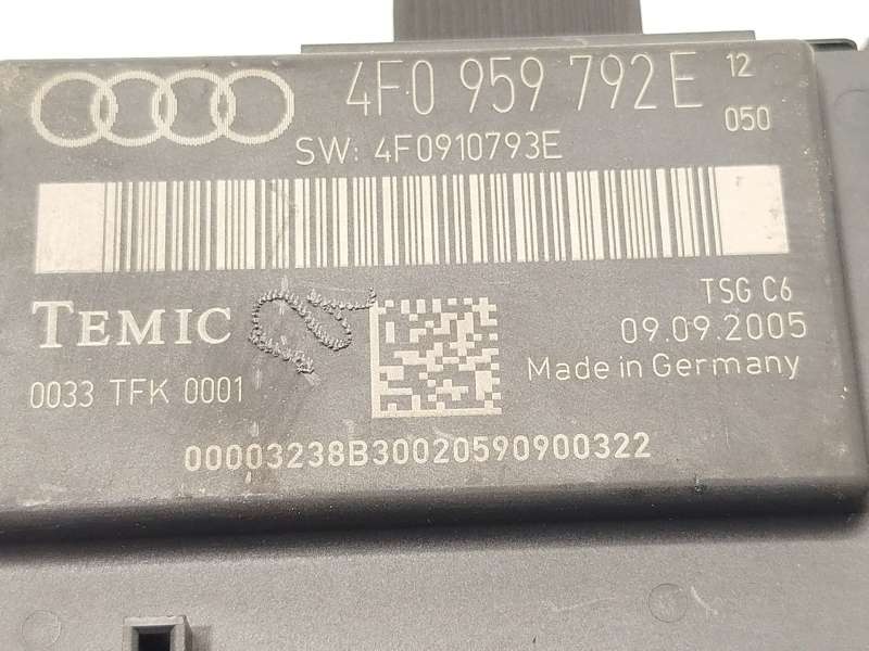Recambio de modulo confort para audi a6 c6 (4f2) 2.0 tdi referencia OEM IAM 4F0959792E 3