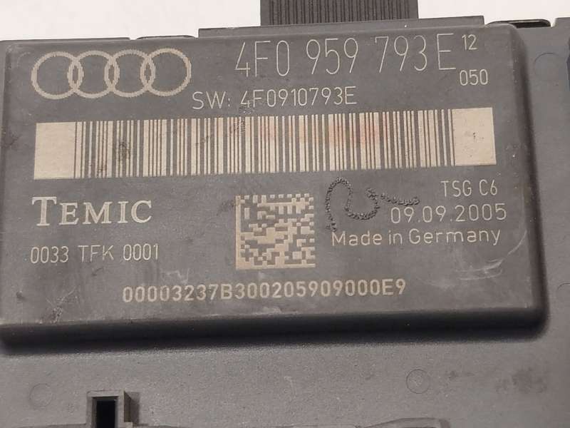 Recambio de modulo confort para audi a6 c6 (4f2) 2.0 tdi referencia OEM IAM 4F0959793E 3