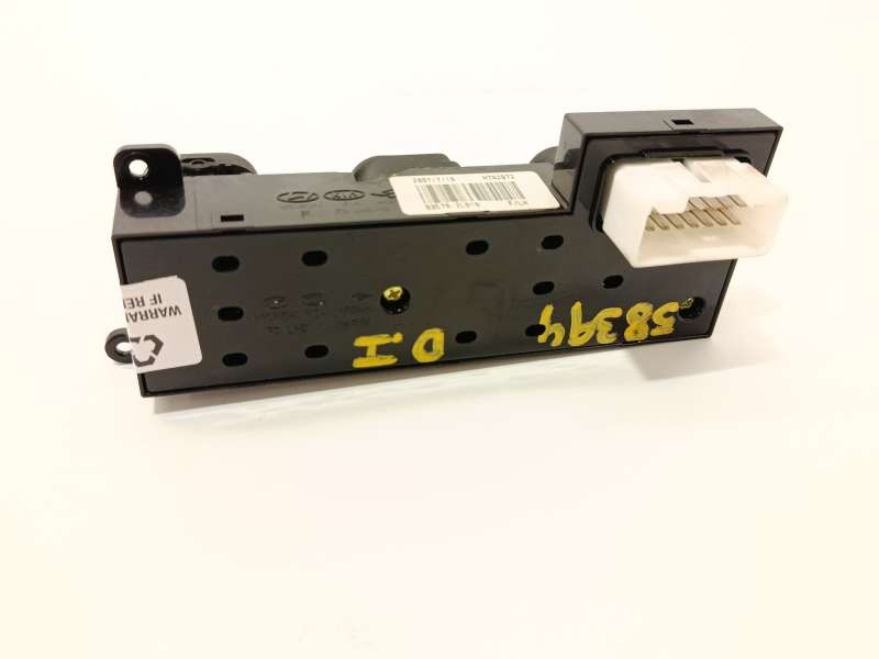 Recambio de mando elevalunas delantero izquierdo para hyundai i30 (fd) 1.6 crdi referencia OEM IAM 935702L010 - Rojo 2