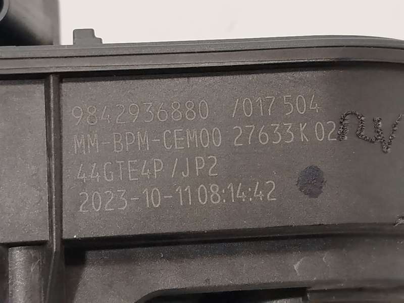 Recambio de caja mariposa para jeep avenger referencia OEM IAM 9842936880  44GTE4P - Negro 4