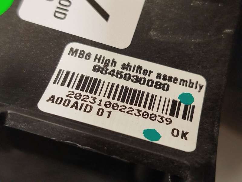 Recambio de palanca cambio para jeep avenger referencia OEM IAM 9845930080 - Negro 5
