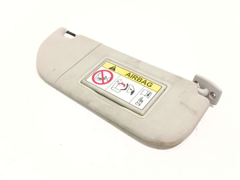 Recambio de parasol derecho para citroën c-elysee (dd_) 1.6 vti 115 (ddnfp0, ddnfp6, ddnfp9) referencia OEM IAM 98000905BJ - Negro 2