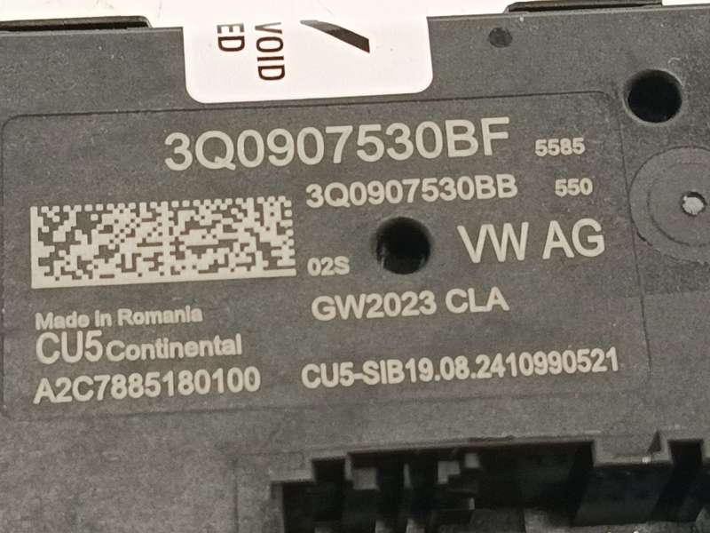 Recambio de modulo electronico para volkswagen taigo (cs1) 1.0 tsi referencia OEM IAM 3Q0907530BF  A2C7885180100 5