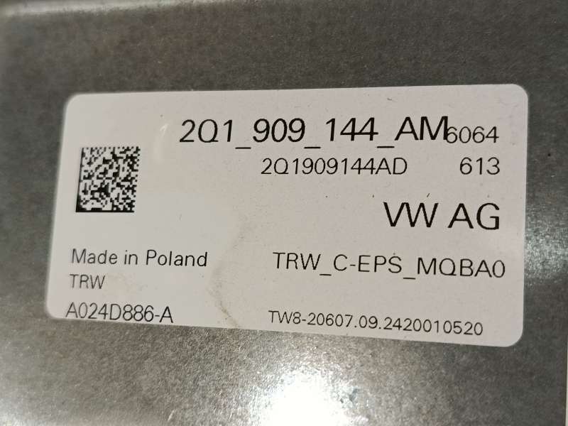 Recambio de columna direccion para volkswagen taigo (cs1) 1.0 tsi referencia OEM IAM 2Q1423510DK 2Q1909144AM A021F389 4