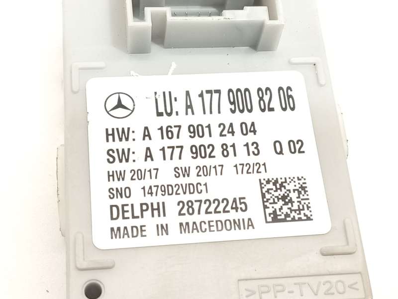 Recambio de modulo electronico para mercedes-benz cla (c118) cla 250 e (118.386) referencia OEM IAM A1779008206  28722245 - Gris 3