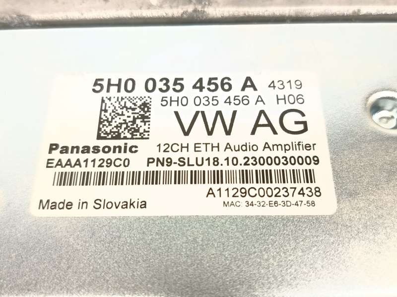 Recambio de modulo electronico para cupra leon (kl1, ku1, kug) 1.5 etsi referencia OEM IAM 5H0035456A  A1129C00237438 5