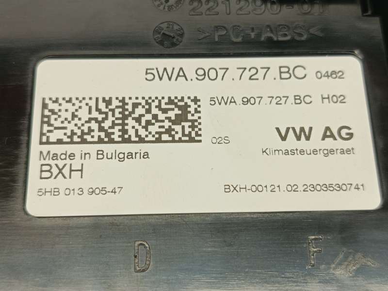 Recambio de modulo electronico para cupra leon (kl1, ku1, kug) 1.5 etsi referencia OEM IAM 5WA907727BC  5HB013905 5