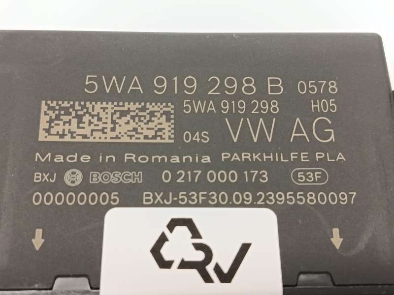 Recambio de modulo electronico para cupra leon (kl1, ku1, kug) 1.5 etsi referencia OEM IAM 5WA919298B  0217000173 5