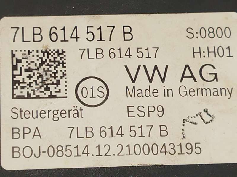 Recambio de abs para volkswagen transporter t6 furgoneta (sga, sgh, sha, shh) 2.0 tdi referencia OEM IAM 7LB614517B 0265956698 9 6