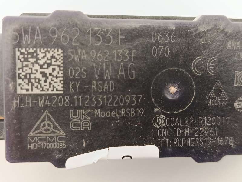 Recambio de antena para seat leon (kl1, klg) 1.5 etsi referencia OEM IAM 5WA962133F 4