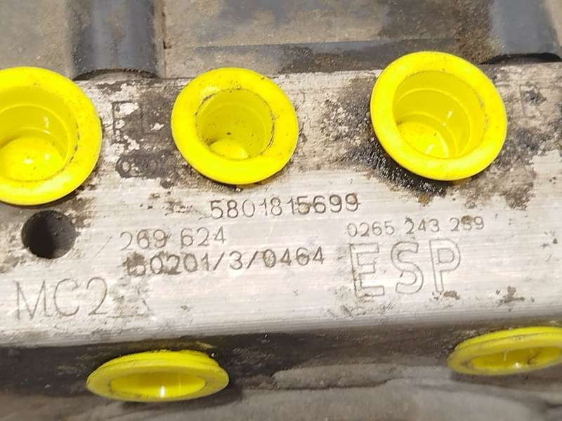 Recambio de abs para iveco daily vi caja/chasis 33s15, 35s15, 35c15 referencia OEM IAM 5801815699 0265956214 269624 - Blanco 5