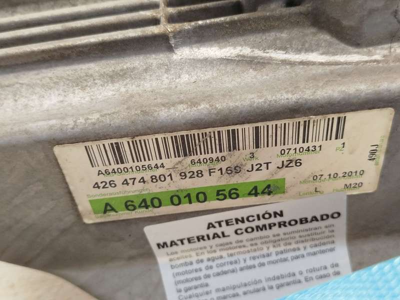 Recambio de motor completo para mercedes-benz clase a (w169) a 180 cdi (169.007, 169.307) referencia OEM IAM 640940 8