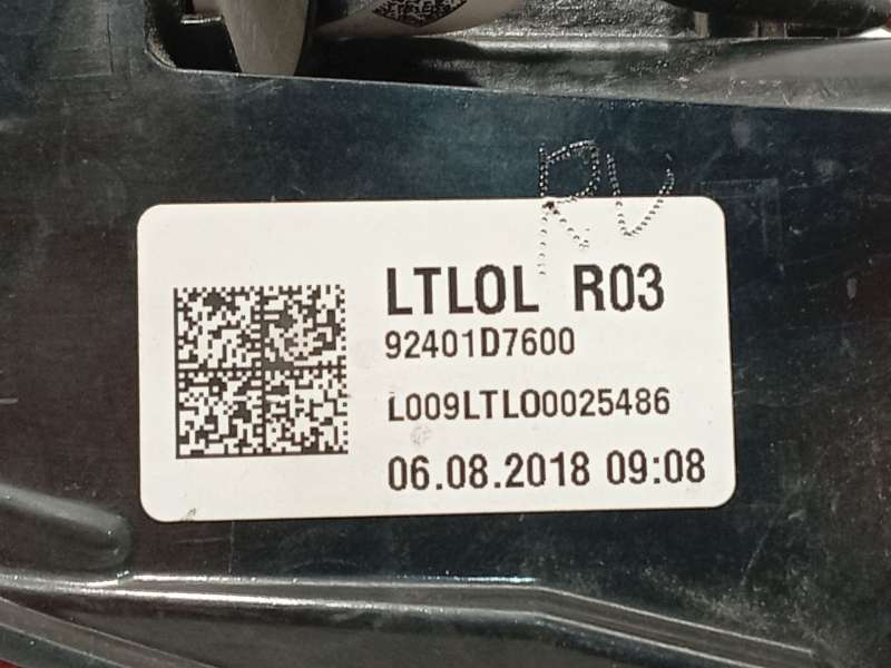 Recambio de piloto trasero izquierdo para hyundai tucson (tl, tle) 1.6 gdi referencia OEM IAM 92401D7600 - Blanco 6