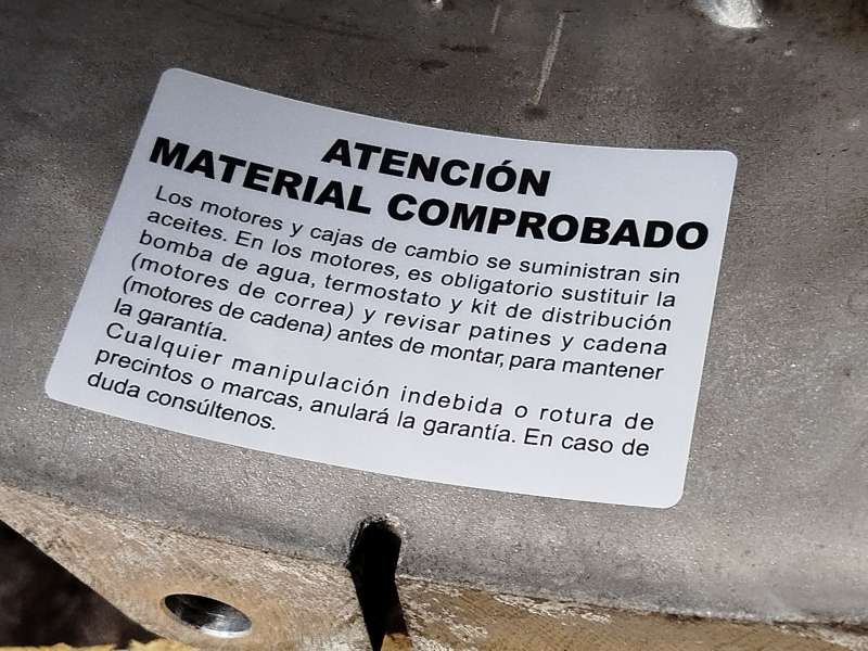 Recambio de caja cambios para volkswagen transporter t6 furgoneta (sga, sgh, sha, shh) 2.0 tdi referencia OEM IAM TFB 0A5300040 7