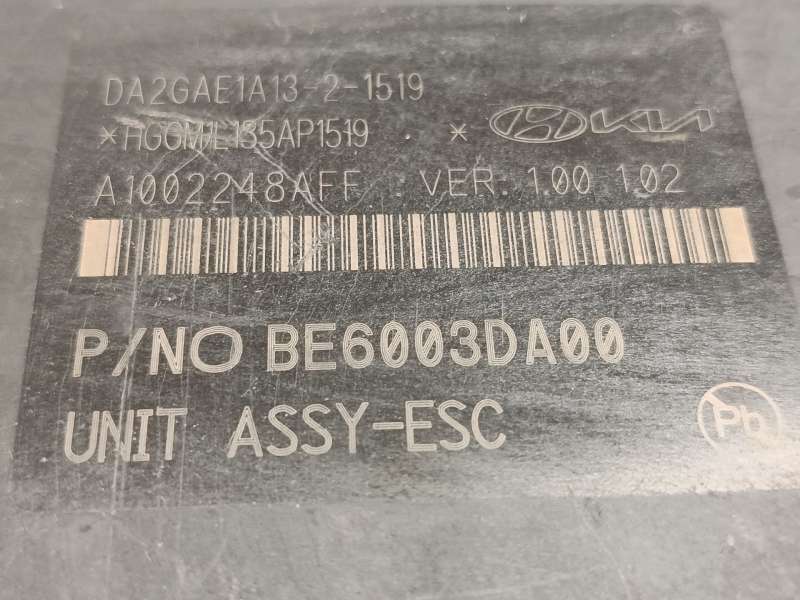 Recambio de abs para kia rio iv (yb, sc, fb) 1.2 cvvt referencia OEM IAM 58910H8400 BE6003DA00 MGH85ADBH6013DA00 7