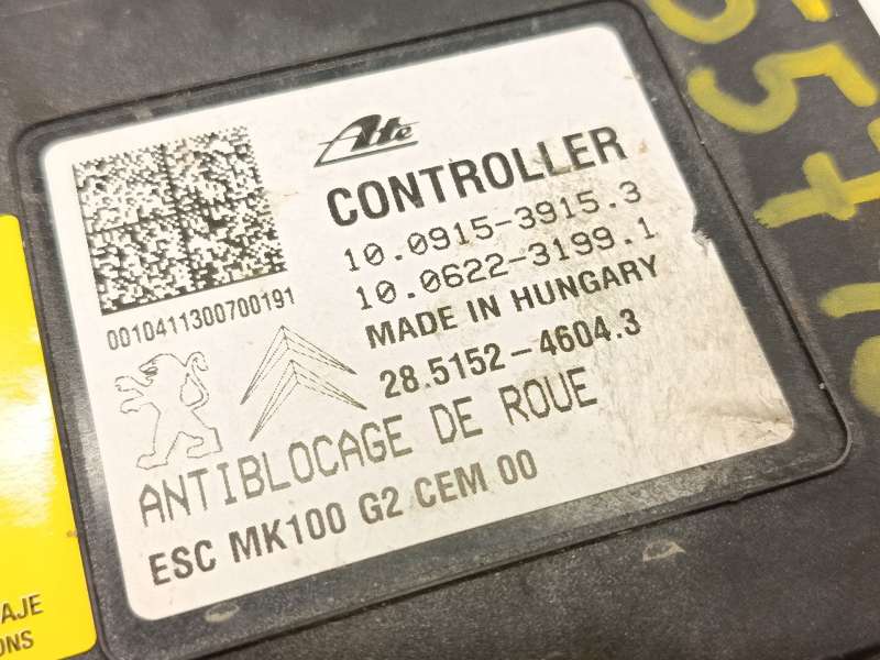 Recambio de abs para peugeot 208 i (ca_, cc_) 1.6 gti referencia OEM IAM 9806274280 10091539153 10022002444 - Rojo 7
