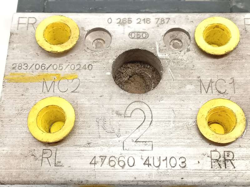 Recambio de abs para nissan almera tino (v10) 2.2 dci referencia OEM IAM 476604U103 0265216787 0273004505 - Granate 8