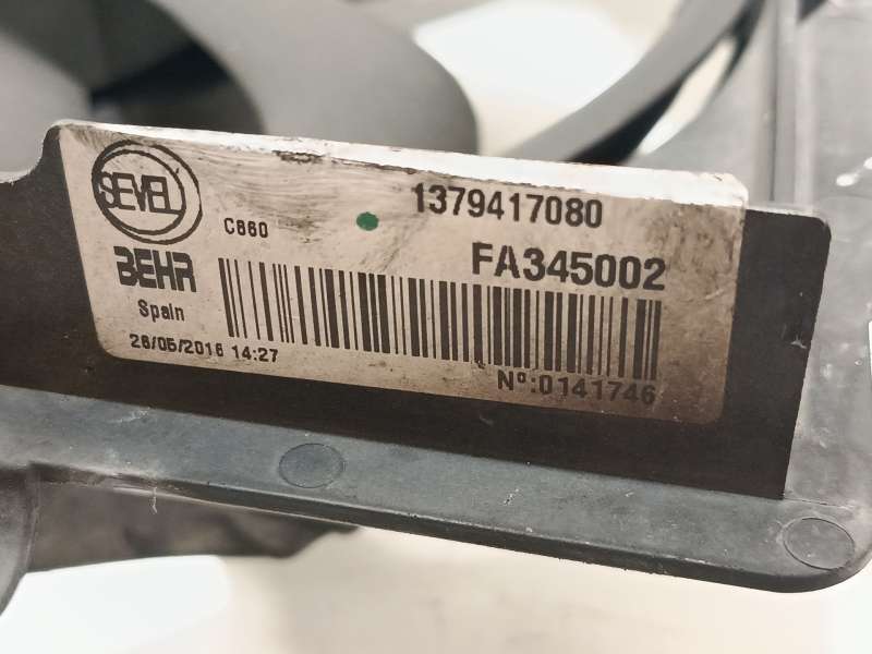Recambio de electroventilador para fiat ducato furgoneta (250_) 130 multijet 2,3 d referencia OEM IAM 1379417080 1358012080 FA34 - Blanco 5