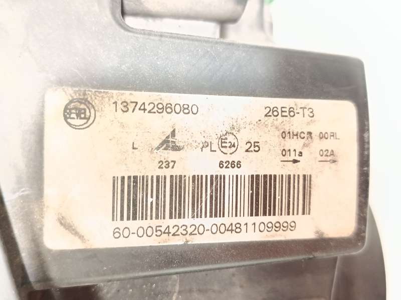 Recambio de faro izquierdo para fiat ducato furgoneta (250_) 130 multijet 2,3 d referencia OEM IAM 1374296080 - Blanco 6