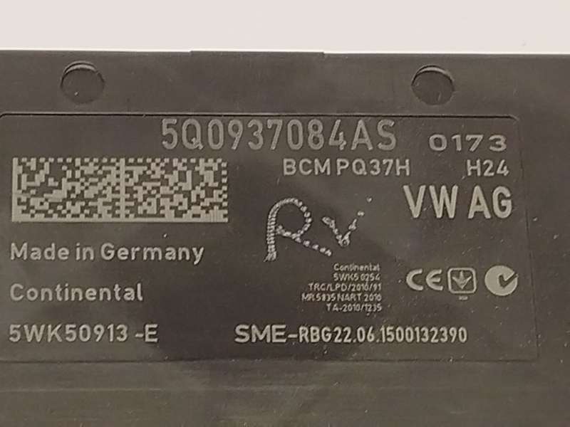 Recambio de centralita confort para skoda superb iii station wagon (3v5) 2.0 tdi referencia OEM IAM 5Q0937084AS  5WK50913E 4