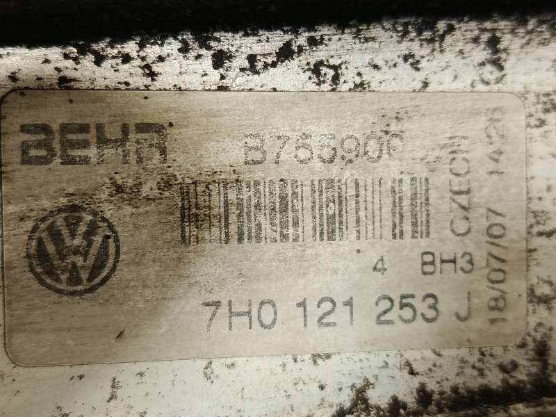 Recambio de radiador agua para volkswagen transporter t5 furgoneta (7ha, 7hh, 7ea, 7eh) 2.5 tdi referencia OEM IAM 7H0121253J 4