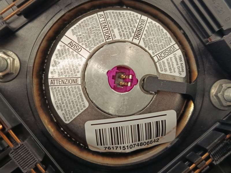 Recambio de airbag delantero izquierdo para ford ka (ru8) 1.2 referencia OEM IAM 07354984110 735498411 1671623 - Rojo 4