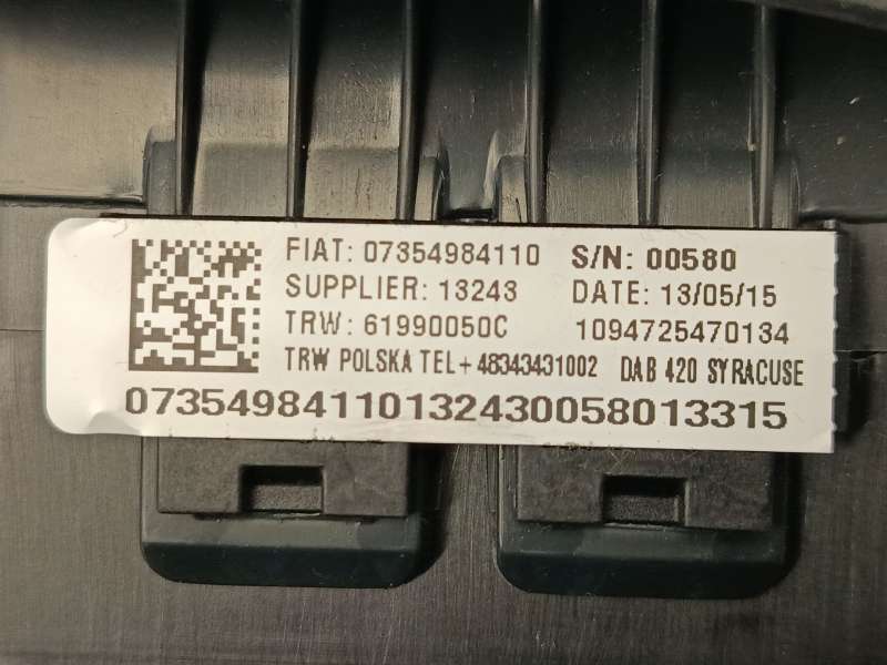 Recambio de airbag delantero izquierdo para ford ka (ru8) 1.2 referencia OEM IAM 07354984110 735498411 1671623 - Rojo 5