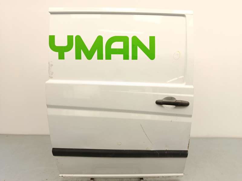 Recambio de puerta lateral corredera derecha para mercedes-benz vito / mixto furgoneta (w639) 115 cdi (639.601, 639.603, 639.605 - Negro