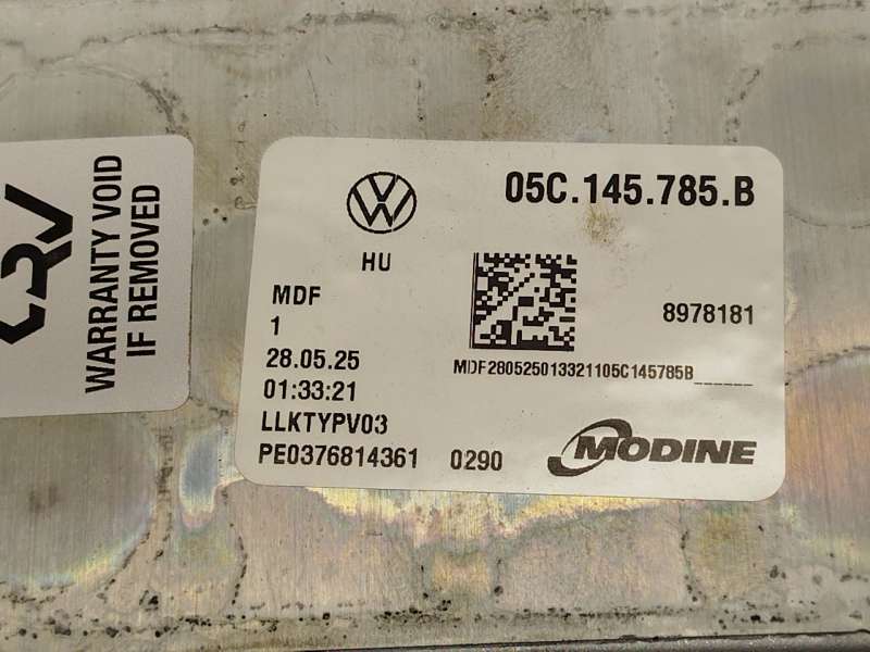Recambio de intercooler para seat arona (kj7, kjp) 1.0 tsi referencia OEM IAM 05C145785B  8978181 4