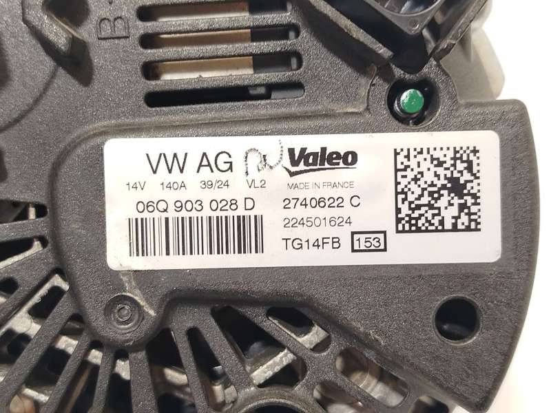 Recambio de alternador para seat tarraco (kn2) 2.0 tfsi 4drive referencia OEM IAM 06Q903028D 2740622C TG14FB 5
