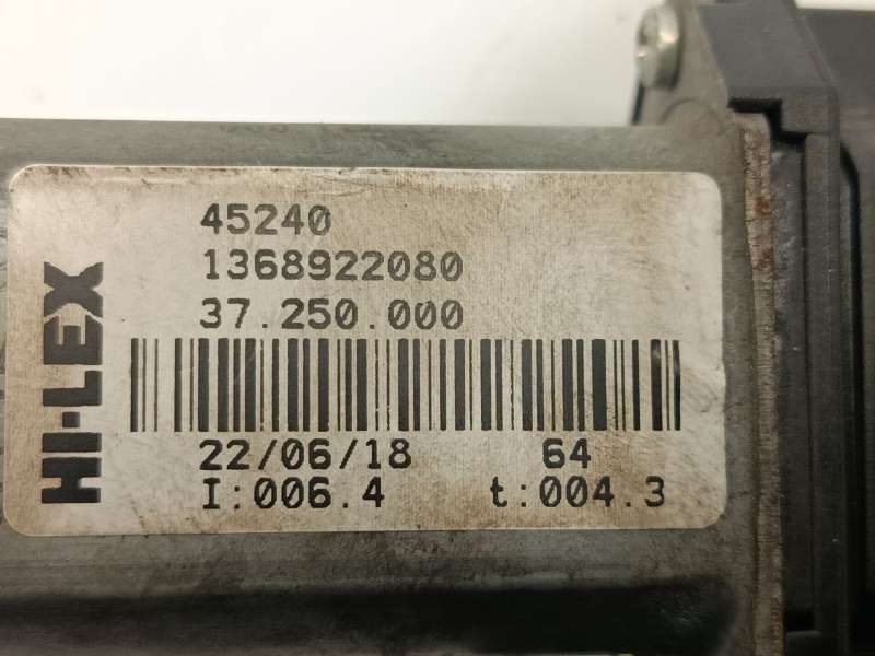 Recambio de elevalunas delantero izquierdo para fiat ducato furgoneta (250_) 130 multijet 2,3 d referencia OEM IAM 1368922080 - Blanco 5