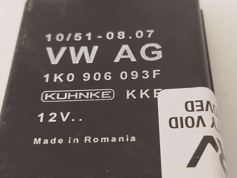 Recambio de modulo electronico para audi a3 (8p1) 1.2 tsi referencia OEM IAM 1K0906093F - Blanco 4