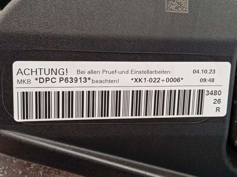Recambio de despiece motor para skoda kodiaq i (ns6, ns7, nv7) 1.5 tsi referencia OEM IAM DPC DPCA 9