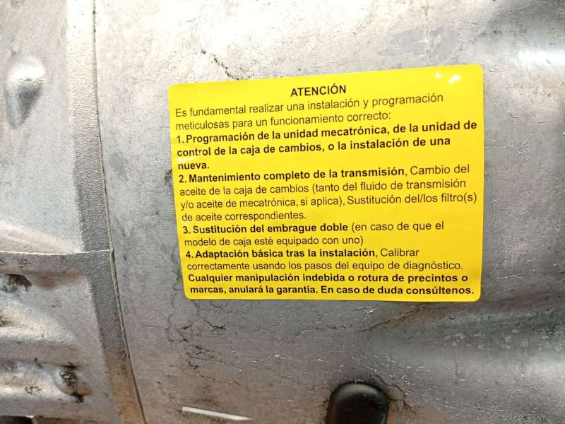 Recambio de caja cambios para volkswagen touareg (7la, 7l6, 7l7) 2.5 r5 tdi referencia OEM IAM JXX 09D300038Q 0AD341011G - Negro 6