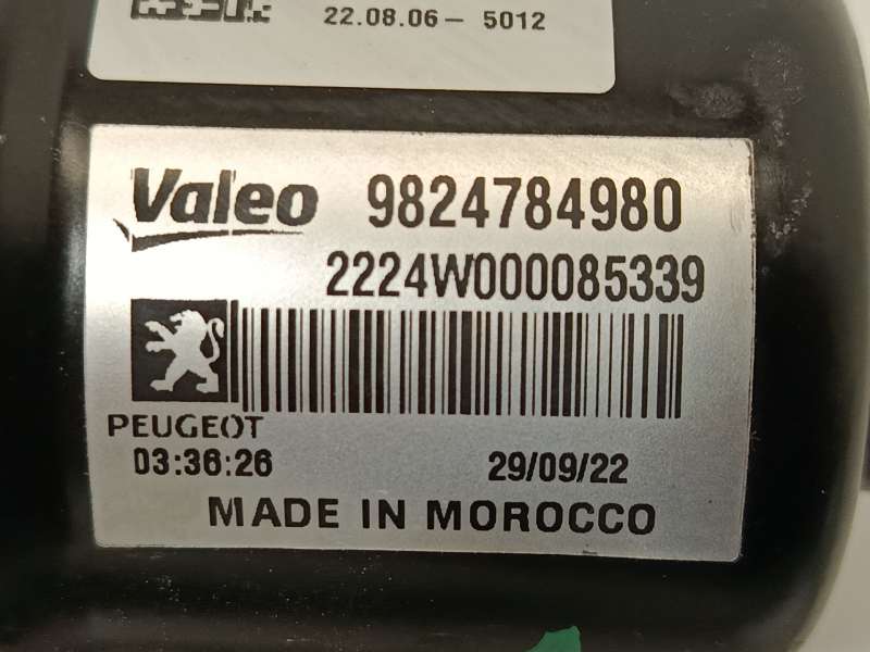 Recambio de motor limpia delantero para opel corsa f (p2jo) 1.2 (68) referencia OEM IAM 9824784980  W000085339 4
