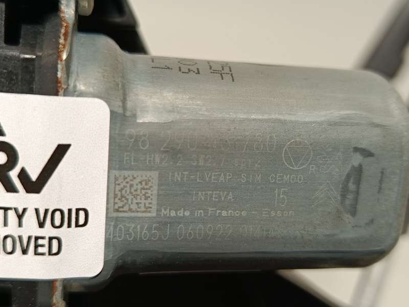 Recambio de elevalunas delantero izquierdo para opel corsa f (p2jo) 1.2 (68) referencia OEM IAM 9829043780 9829043680 5
