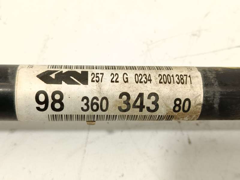 Recambio de transmision delantera izquierda para opel corsa f (p2jo) 1.2 (68) referencia OEM IAM 9836034380 4